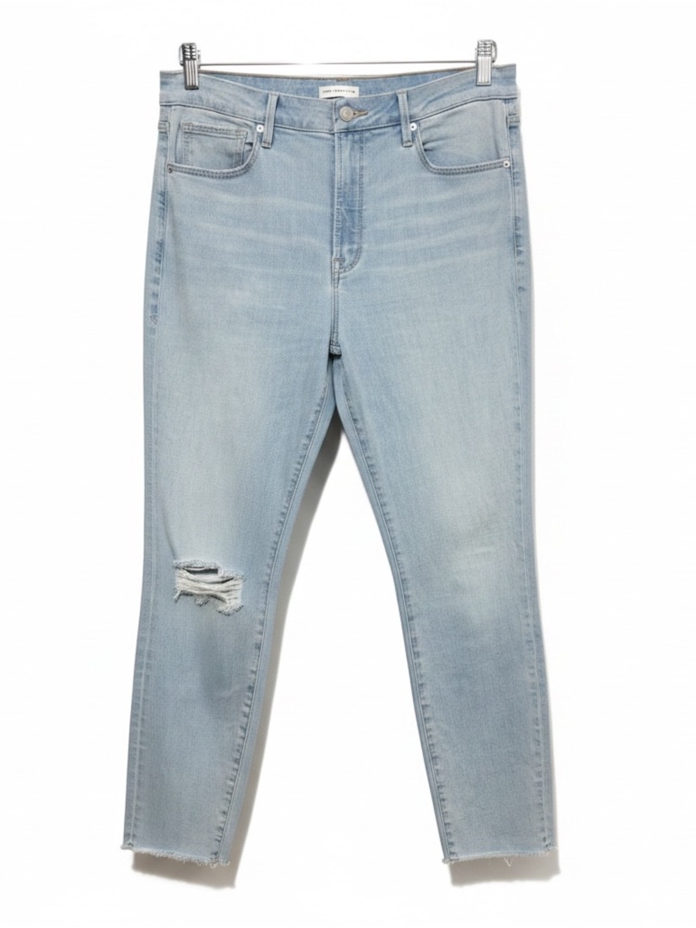 Good American Good Waist Skinny Jeans Light Wash